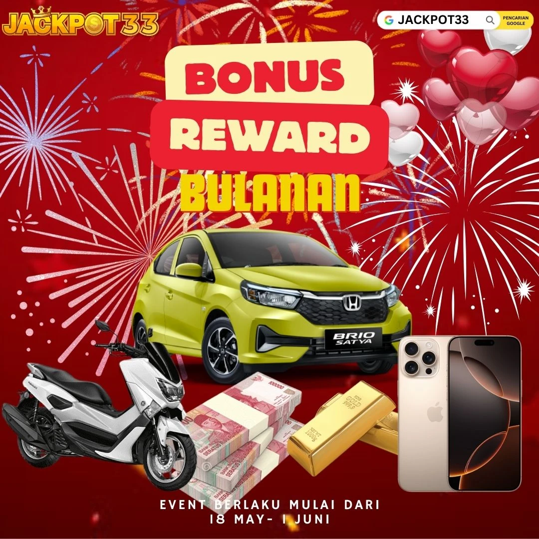 Syarat & Ketentuan STAKE KEJAR TURNOVER BULANAN JACKPOT33